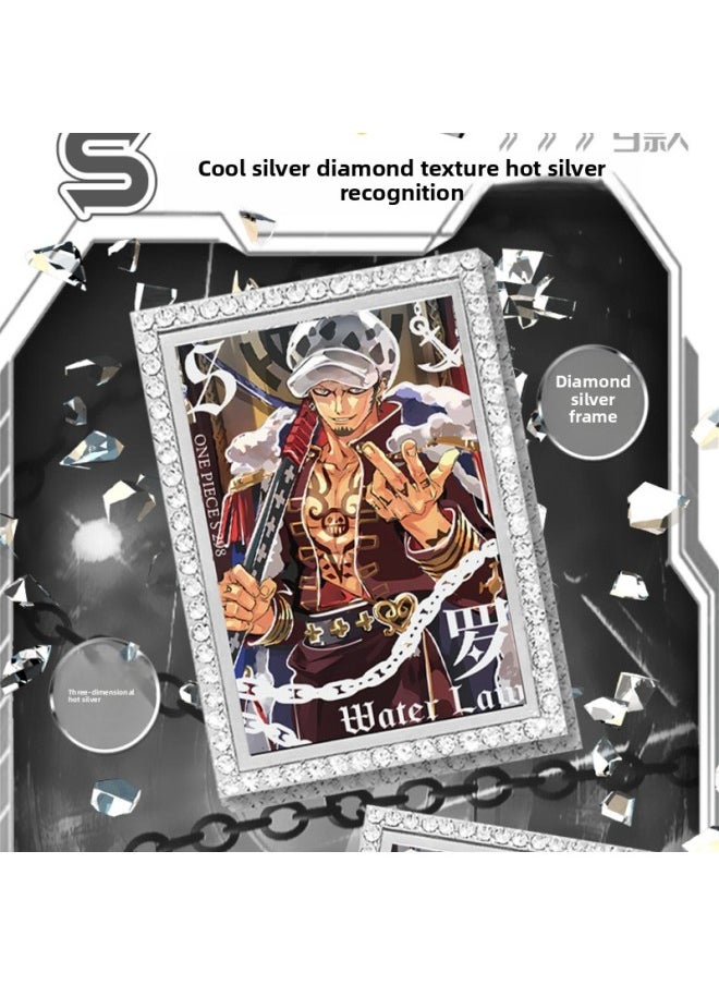 Generic - Wan Yu One Piece 2024 Collection Edition Egg Tip Island's Adventure Strong Attacks Colorful Bronzing Mixed Bronzing And More-Color:Network Card One Piece A Box Of 10+1 Pack Of 21 Cards - Image 1