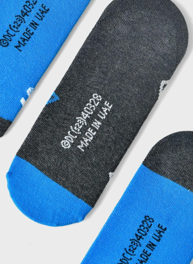 Urban Haul Kids Superman Ankle Socks