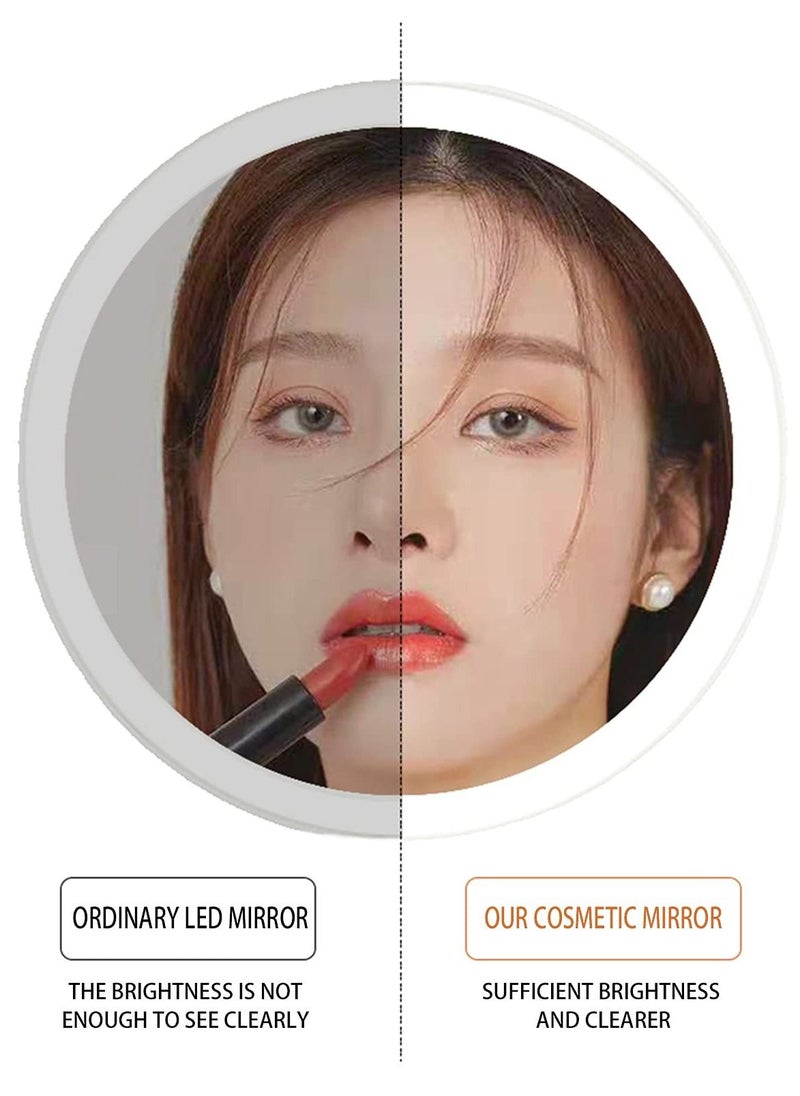 Y&D - 10X 1X Magnifying Lighted Makeup Mirror, LED Vanity Mirror 3 Color Dimmable Lighting Modes,High-Definition Cosmetic - Image 1