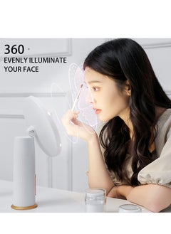 Y&D 10X 1X Magnifying Lighted Makeup Mirror, LED Vanity Mirror 3 Color Dimmable Lighting Modes,High-Definition Cosmetic  - Image 3