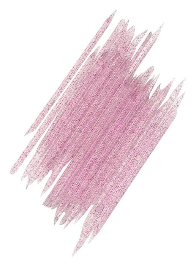 Brille Bee Professional Double-Sided Cuticle Pusher, Nail Care Tool for Manicure and Pedicure, Acrylic Nail Stick - Image 1