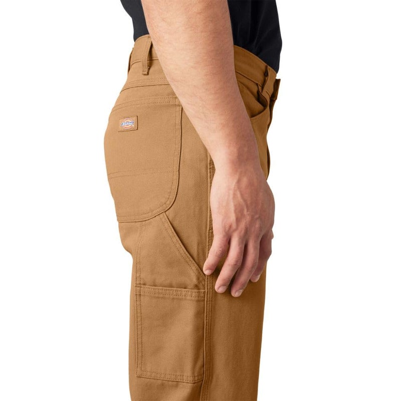 Dickies Mens Relaxed Fit Straight-Leg Duck Carpenter Jeans, Brown Duck, 36W x 30L US - Image 3