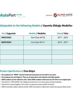 Alpha Auto Part Panoramic Roof Sunroof Repair Kit for Mercedes W156,W117  - Image 4