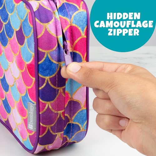 Bentology Insulated Lunch Bag for Kids & Adults- Reusable Thermal Sleeve w Clip on Handle- Easy to Clean Water-Resistant Lunchbox Tote- Mini Cooler Bag for Work School, Picnic, Daycare- Back to School - Image 5