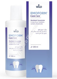 WILD Concentrated mouthwash used in case of gum problems. Contains mineral 250 ml  - Image 1