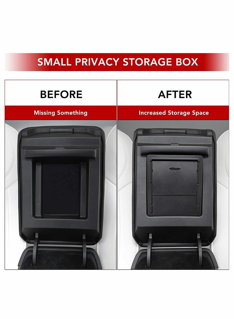 Tesla Model 3 Model Y Center Console Organizer Hidden Storage Box for Better Organization - Image 4