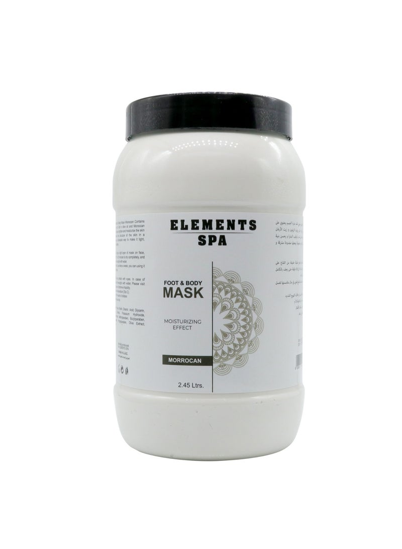 ELEMENTS FOOT AND BODY MASK MOROCCAN 2.45LITERS