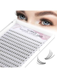 FLOMAZE Individual Lashes 240 Clusters Faux Mink Lash Clusters Natural Handmade Cluster Eyelash Extensions Diy Eyelash Extensions At Home (10D 812Mm Mixedf)  - Image 2