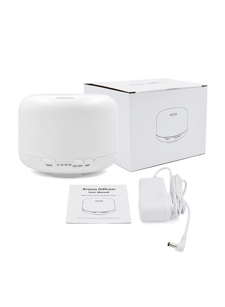 بلومنغ تايم جهاز ترطيب الهواء بالموجات فوق الصوتية مع أضواء LED بـ 7 ألوان باللون الأبيض 125 × 165 ملم - Image 2