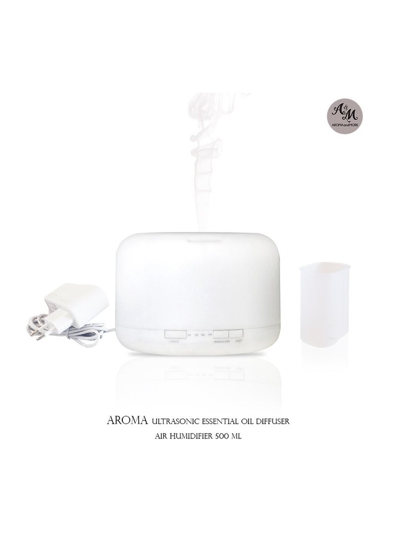 بلومنغ تايم جهاز ترطيب الهواء بالموجات فوق الصوتية مع أضواء LED بـ 7 ألوان باللون الأبيض 125 × 165 ملم - Image 4