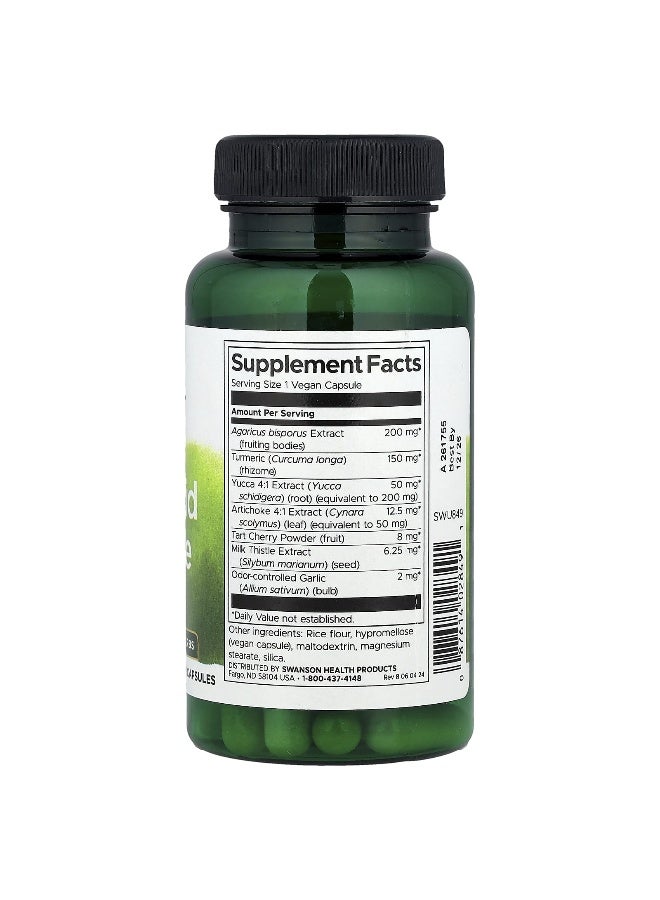 Swanson, Uric Acid Cleanse, 60 Vegan Capsules - Image 2