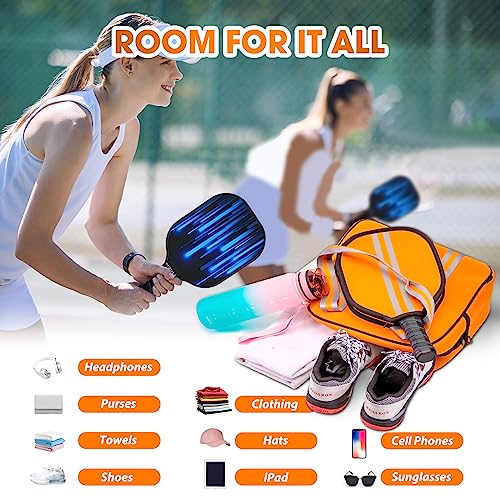 M MANUEKLEAR MANUEKLEAR Crossbody Sling Pickleball Bag Tote, Pickleball Bags for Women and Men, Pickleball Bags for Ladies - Image 4
