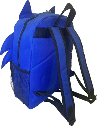 Ruz Sonic The Hedgehog Big Face School Backpack With 3D Ears And Quills (Sonic 14") - Image 5
