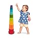 Battat Stacking Toy Educational Dexterity Toy Nesting Cup Playset Water Beach Toys 18 Months Stack Up Cups Medium 10 Pieces Set - Image 3
