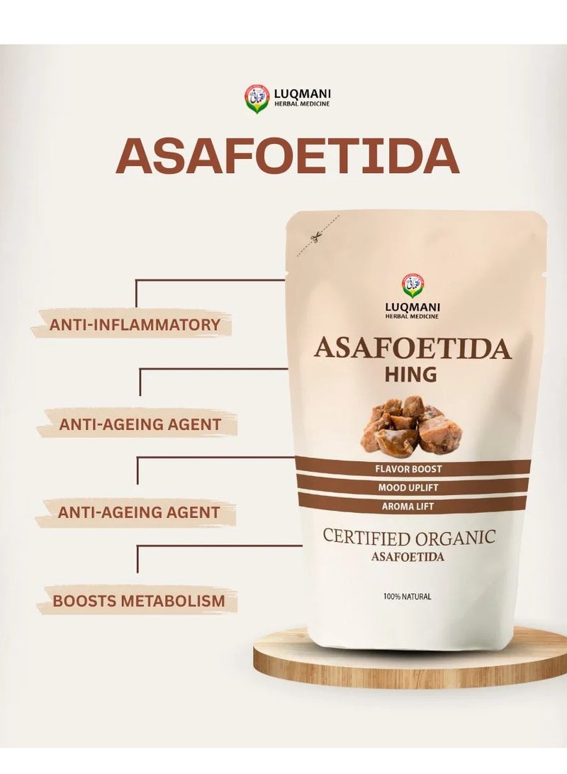 Luqmani Herbs Asafoetida Hing 50 gm - Image 2