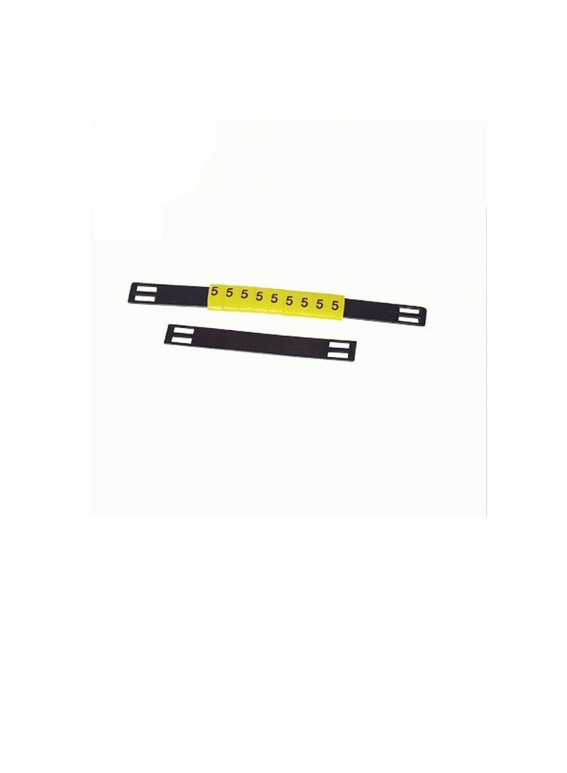 عالية الجودة PVC كابل علامة الشريط التعادل على قطاع الناقل (MS-65)  - Image 1
