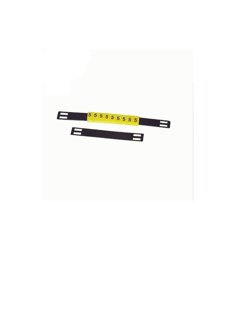 عالية الجودة PVC كابل علامة الشريط التعادل على قطاع الناقل (MS-65)  - Image 3