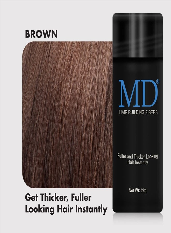MD Ultimate Hair Dark Brown Thickening Fiber - Image 2