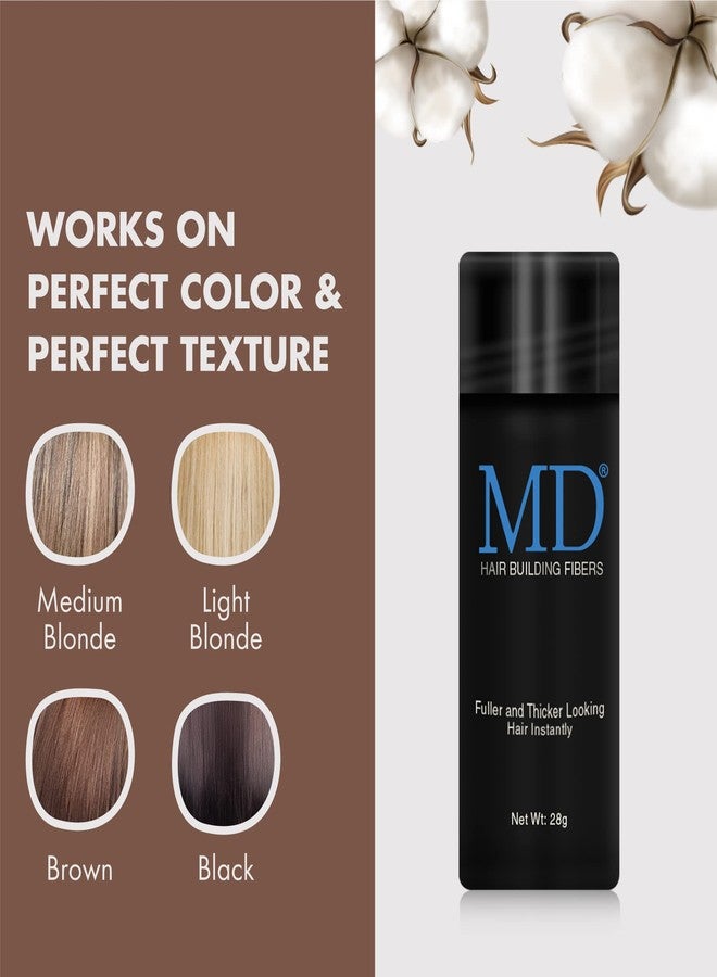 MD Ultimate Hair Dark Brown Thickening Fiber - Image 5