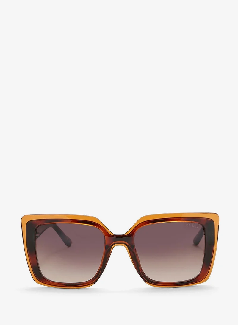 Guess Gradient Oversized Rectangle Shape Sunglasses
