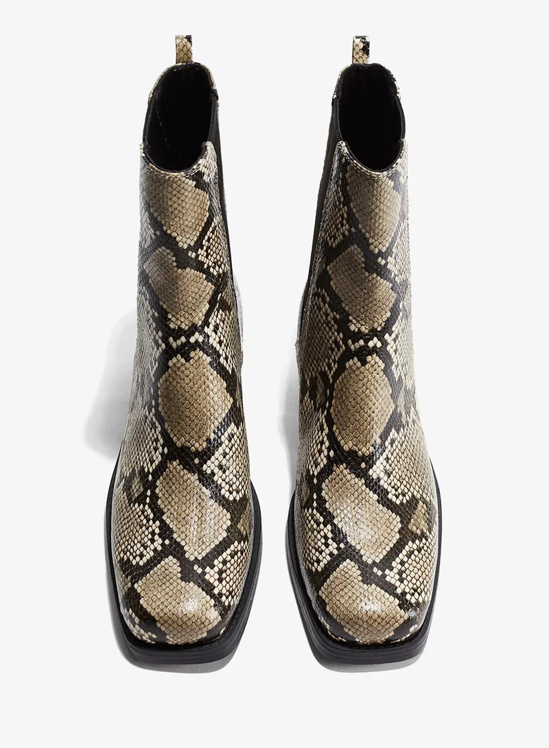 H&M Square-toe Chelsea boots