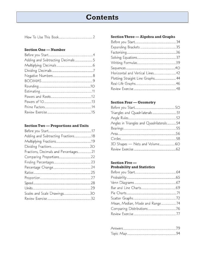 Ks3 Maths Year 8 Targeted Workbook (With Answers) - Image 3