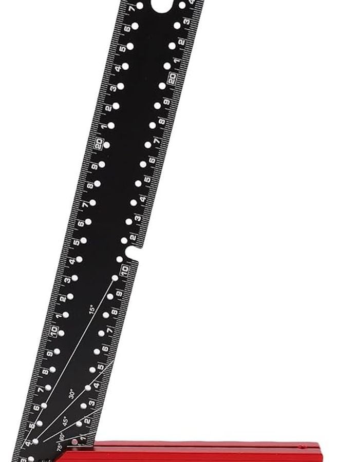 Aluminum Alloy L Shaped Folding Carpenter Square Ruler Right Angle Framing Tool - Image 2
