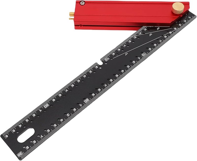 Aluminum Alloy L Shaped Folding Carpenter Square Ruler Right Angle Framing Tool - Image 5