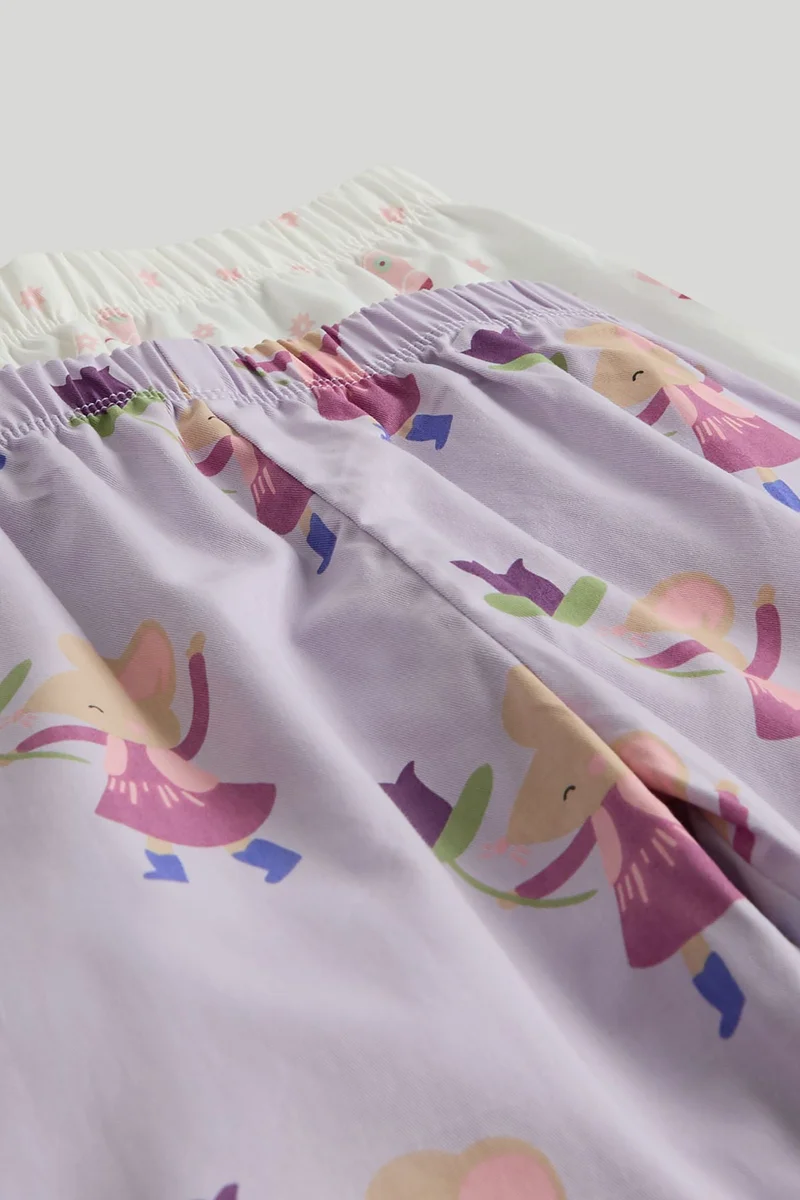 mothercare 2 Pack Mouse Pyjamas