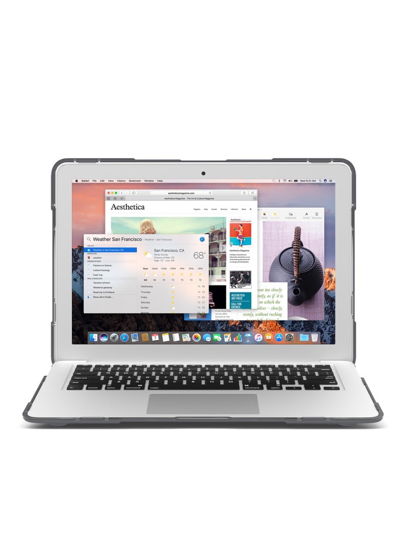 GULFLINK Hard Shell Case Cover With Kickstand Shockproof Function For MacBook Air A1466/A1369 13 Inch  - Image 5