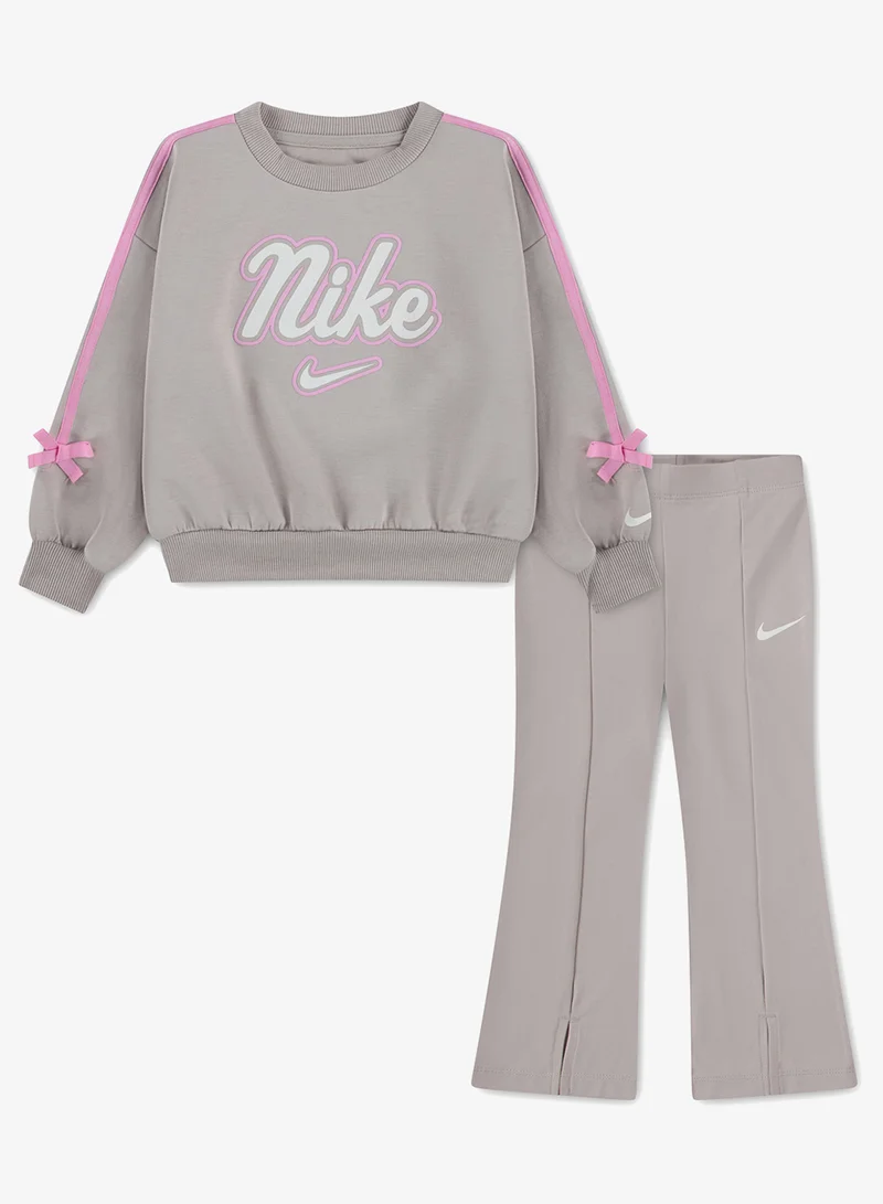 Nike Infant Bow Stripe Co-Ord Set
