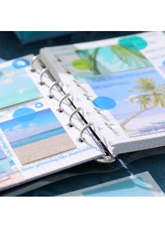 HASTHIP HASTHIP® 150Pcs Journal Kit Journal Stickers Journal Supplies, Scrapbook Stickers Pack for Art Journaling Bullet Junk Journal Planners, DIY Decoration Paper Craft Kits (Blue)  - Image 4