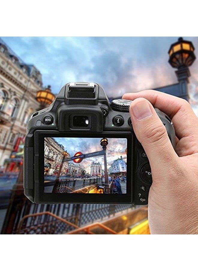 AFUNTA - Camera Screen Protector Compatible Nikon D5600 D5500 D5300, AFUNTA 2 Pack Anti-Scratch Tempered Glass - Image 1