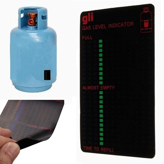 HOMEDRIP Magnetic Gas Level Indicator Accurate Reusable New Magnetic Gas Cylinder Tool Portable Magnetic Gauge LPG Fuel Gas Tank Bottle Level Indicator  - Image 4