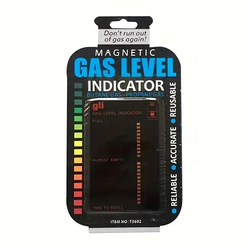 HOMEDRIP Magnetic Gas Level Indicator Accurate Reusable New Magnetic Gas Cylinder Tool Portable Magnetic Gauge LPG Fuel Gas Tank Bottle Level Indicator  - Image 1