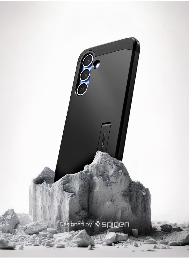 Spigen - Tough Armor MagFit for Samsung Galaxy S25 PLUS Case Cover with MagSafe - Black - Image 1