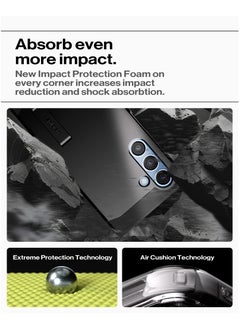 Spigen Tough Armor MagFit for Samsung Galaxy S25 PLUS Case Cover with MagSafe - Black  - Image 5