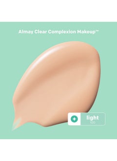 Almay Clear Complexion Acne & Blemish Spot Treatment Concealer Makeup With Salicylic Acidlightweight Full Coverage Hypoallergenic Fragrance Free For Sensitive Skin 100 Light 0.3 Fl Oz.  - Image 3