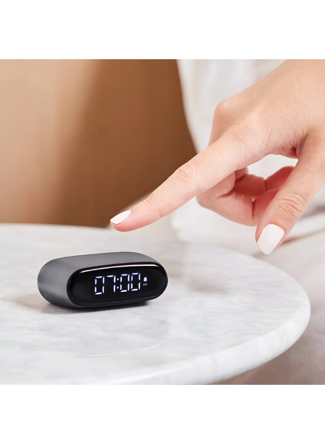 LEXON Minut Compact Alarm Clock With LCD Screen - Image 3