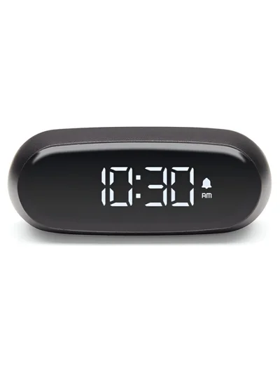 LEXON Minut Compact Alarm Clock With LCD Screen