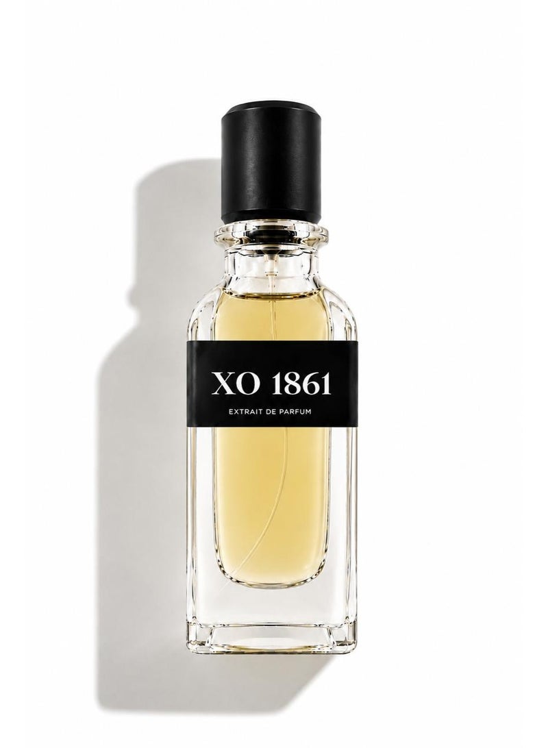 XO 1861 Extrait de Parfum 50ml Unisex – Long Lasting Sweet Warm Spicy Perfume with Honey, Tobacco, Vanilla, Lavender & Bergamot