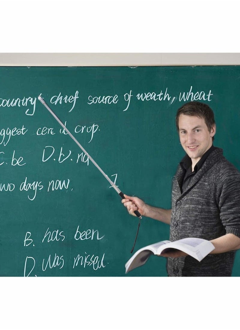 In Air - Telescopic pointer stick with hanging rope, used for classroom demonstration pointer stick - Image 1