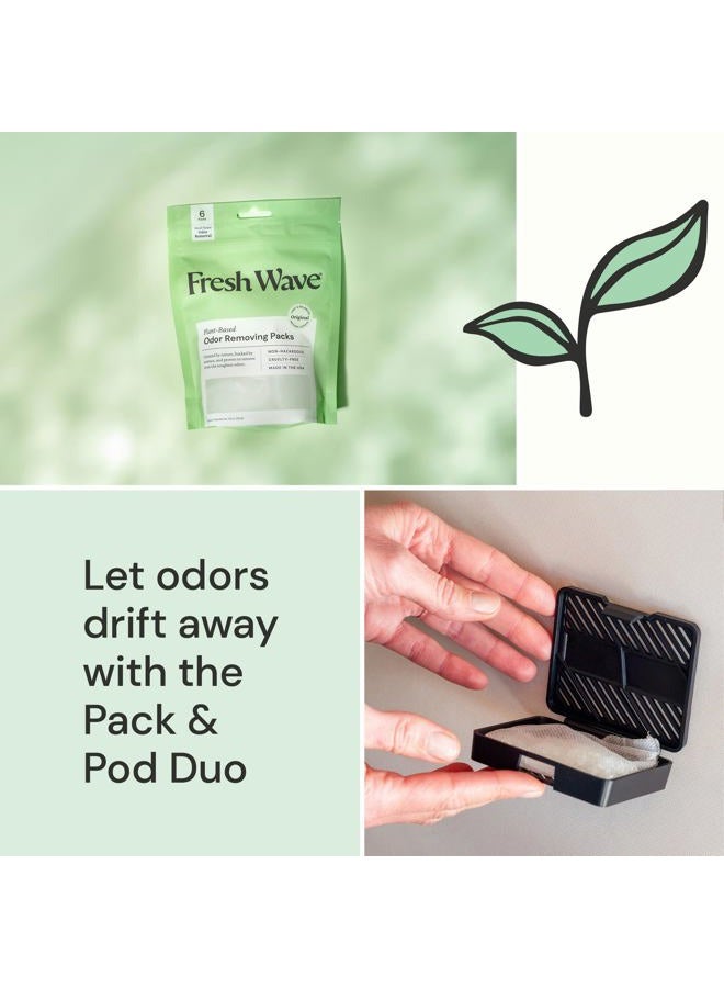 Fresh Wave Odor Removing Packs + Bonus Fresh Pod Case - Image 3