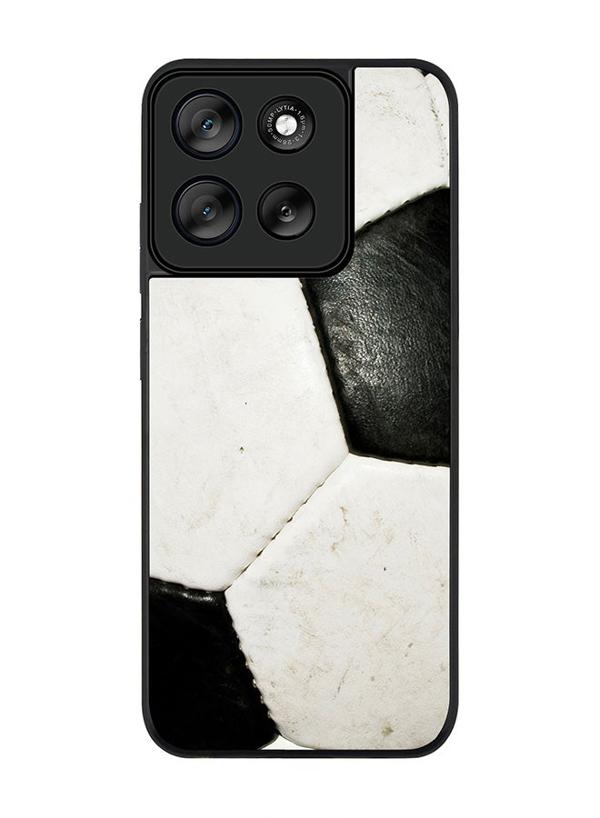 Stylizedd For Motorola Moto G56 Case,Slim fit Camera Protection, Shockproof Thin Phone cover  - Football (Soccer Ball) - Image 1