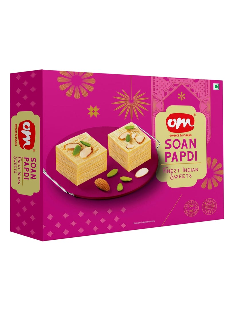OM Sweets حلويات OM سوان بابدي - 200 جرام - أفضل الحلويات الهندية - Image 1