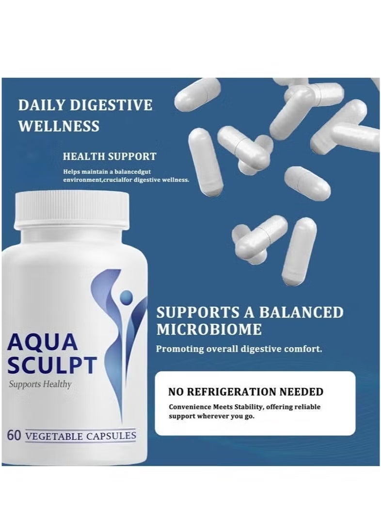 أكوا كبسولات أكوا، أقصى قوة، أكوا سكلبت يدعم التحكم الصحي في الوزن، تركيبة تقليدية وعلمية (عبوة واحدة) - Image 3