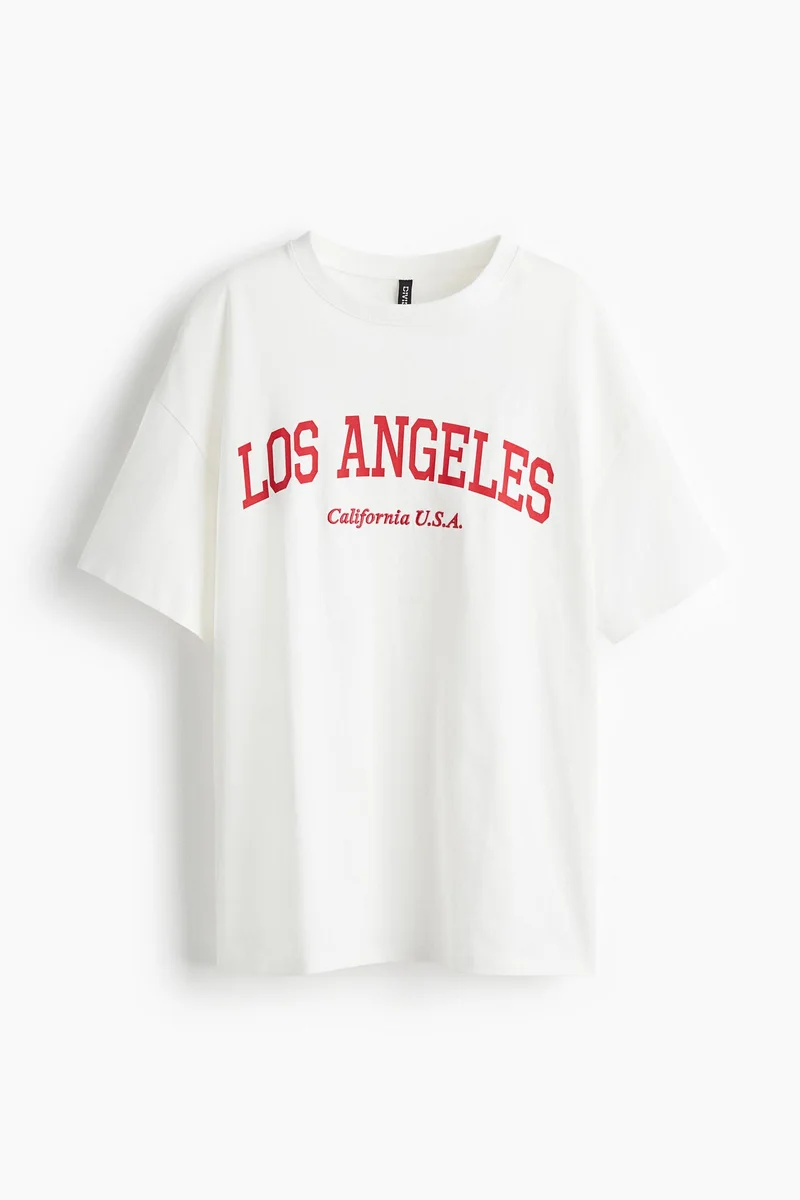 H&M Oversized printed T-shirt