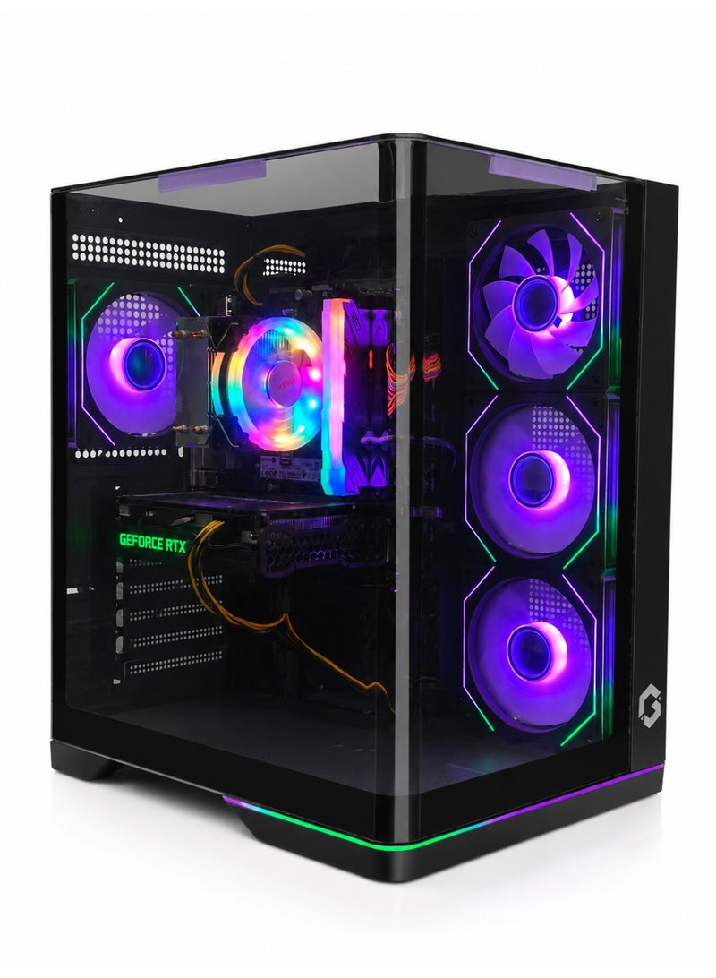 PC Gaming Computer Professional Build -  NVIDIA GeForce RTX3050 8GB DDR6 Graphics Card - I510400F  Processor - B460M Motherboard - AIR Cooling + 4Fans -RAM 16GB – Memory 1TB  with Windows 11 PRO