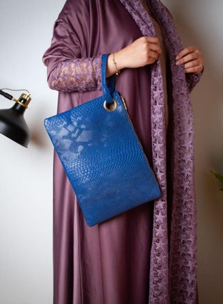 pouch python bag