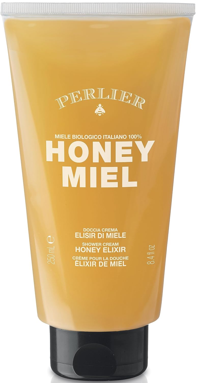 Perlier Honey Miel Doccia Crema Elisir di Miele Biologico 100 Italiano Shower Gel Honey Elixir 250 ml 84 Fl Oz made in Italy italian import